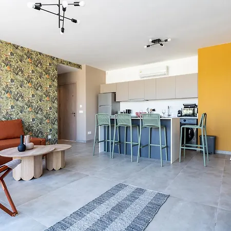 דירה Blu Horizon - Stylish Living With Pool & Balconies In Protaras *