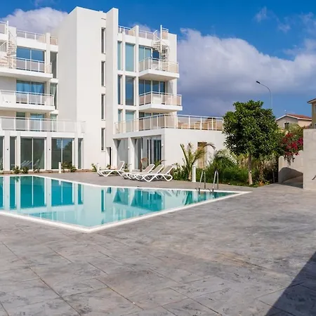 Lägenhet Blu Horizon - Stylish Living With Pool & Balconies In Protaras Paralimni