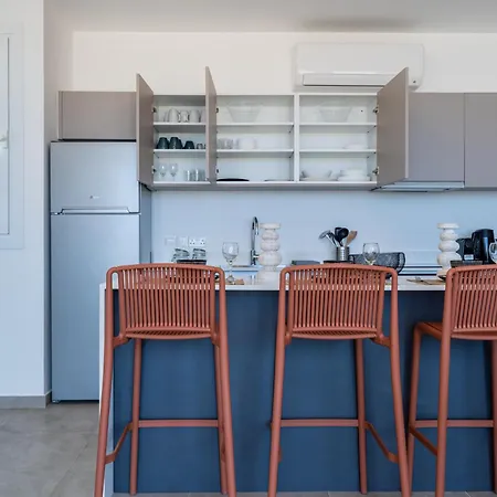 Blu Horizon - Stylish Living With Pool & Balconies In Protaras Lägenhet