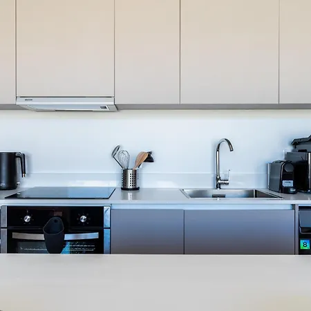 Blu Horizon - Stylish Living With Pool & Balconies In Protaras Lägenhet Paralimni
