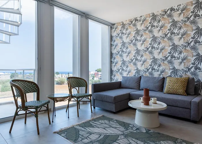 Blu Horizon - Stylish Living With Pool & Balconies In Protaras Apartmán Paralimni