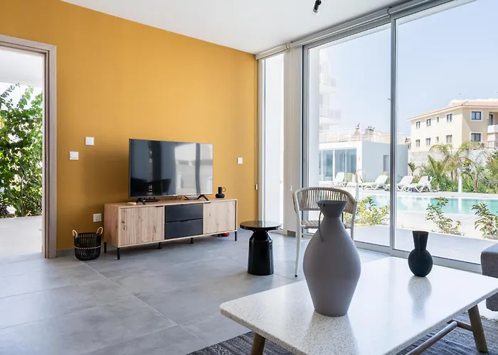 Apartmán Blu Horizon - Stylish Living With Pool & Balconies In Protaras