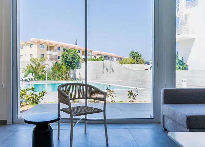 Apartmán Blu Horizon - Stylish Living With Pool & Balconies In Protaras Paralimni